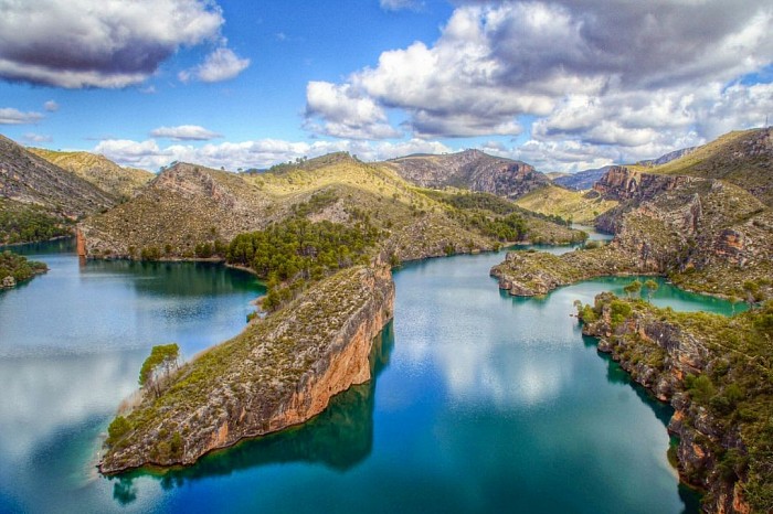 Lago de Bolarque, desde el mirador del lago