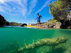 paddlesurf en el rio tajo,aguas cristalinas, PADDLE SURF EN GUADALAJARA